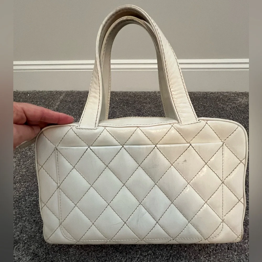 Chanel Bowler Bag w/Gold Hardware - Picture 3 of 17